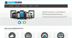 Desktop Screenshot of mobiletization.com